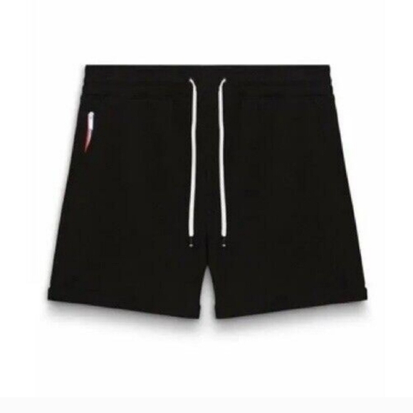 FourLaps Shorts Women's Small Black Athletic Fit Rush Short French Terry Soft - Picture 5 of 8